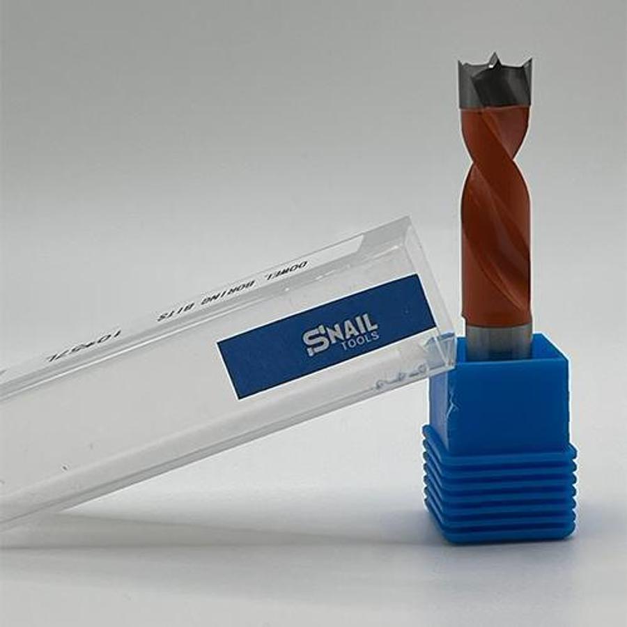 CARBIDE-TIPPED DOWEL BORING BIT – L/H – 10MM DIAMETER x 57MM LONG – 10MM SHANK