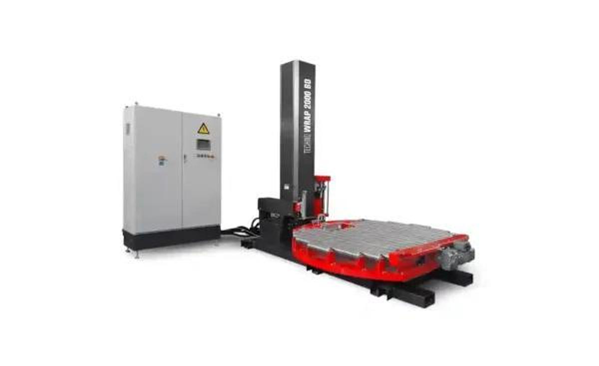 Automatic Pallet Stretch Wrapping Line