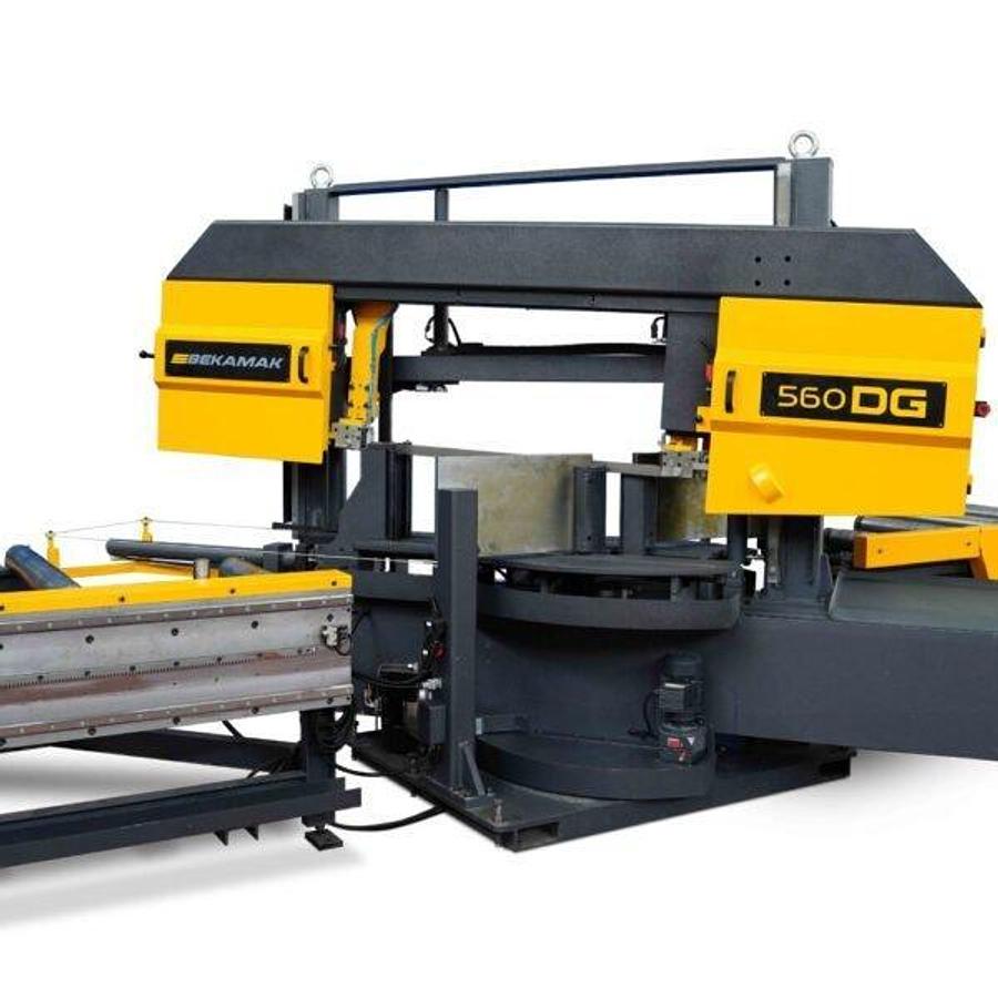 Semi Automatic DG Double Mitre Twin Pillar Saw BMSY-560DG NC