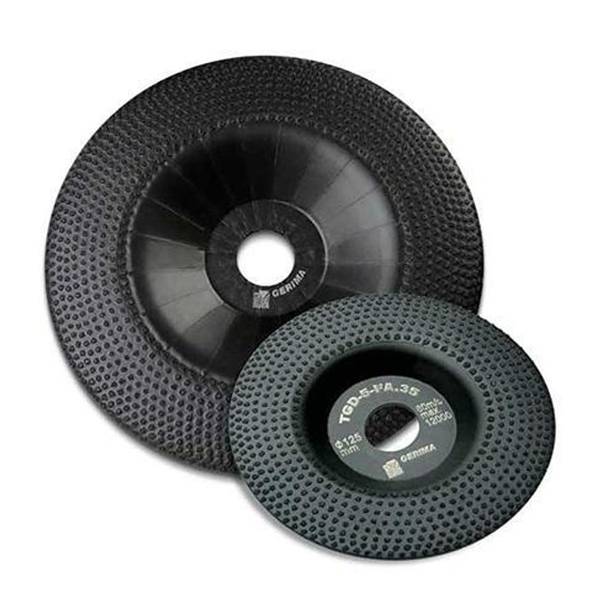 Vibration Dampened Diamond Grinding Disc with Rubber Backing – Gerima TGD-F (Flexi-Disc)