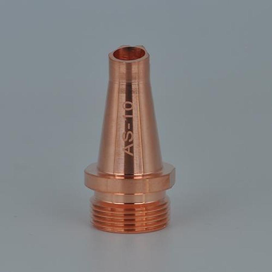 Precision Copper Laser Welding Nozzle (AS10 / M16 Thread / 35mm)