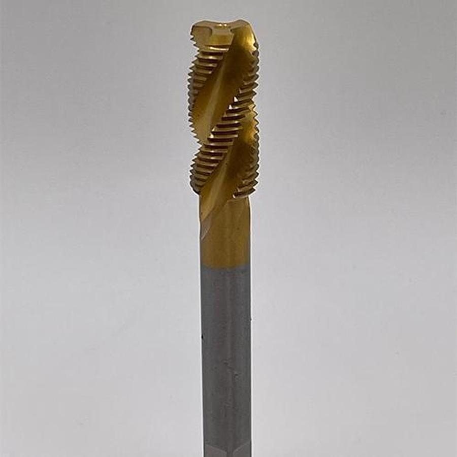 Snail Tools HSS M2 Spiral Flute Machine Tap (M12 x 1.25 Extra Fine Pitch)
