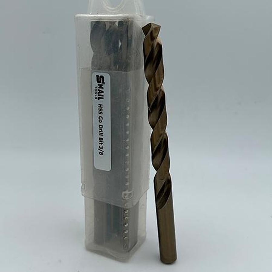 Snail Tools HSS Co Drill Bit (3/8 Inch)