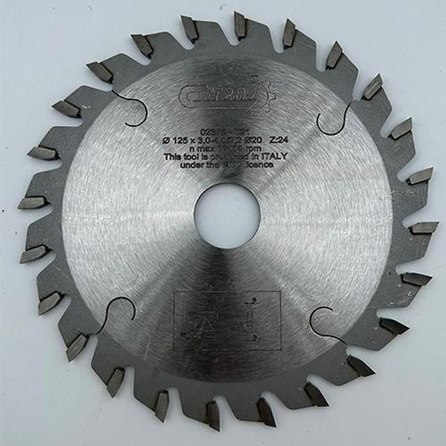 CIRCULAR SAW BLADE 5″ (125 MM) 24-TEETH FOR LAMINATE AND WOOD