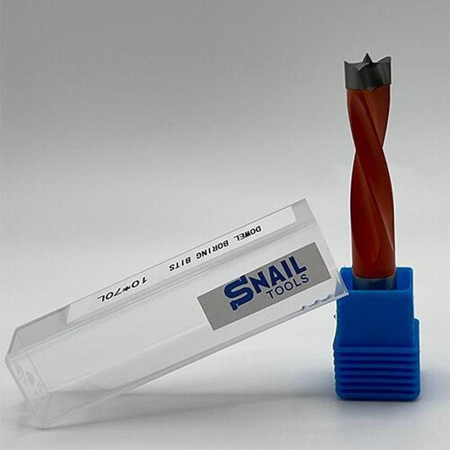 CARBIDE-TIPPED DOWEL BORING BIT β L/H β 10MM DIAMETER x 70MM LONG β 10MM SHANK