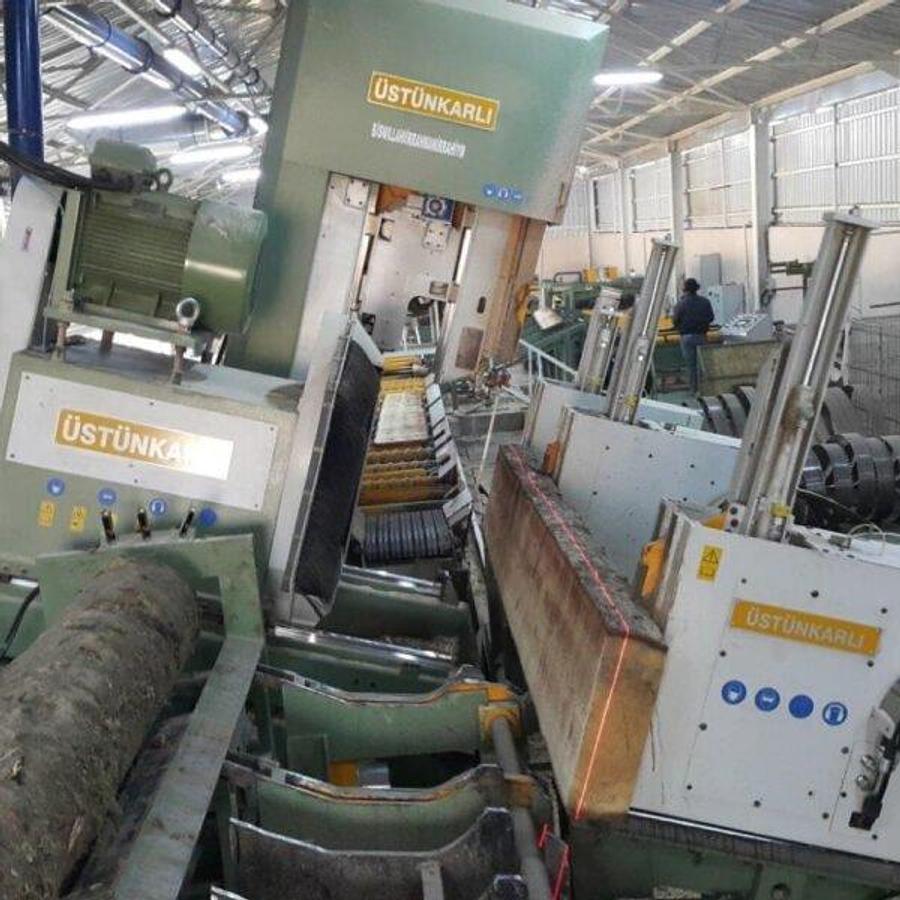 Inclined Log Bandsaw