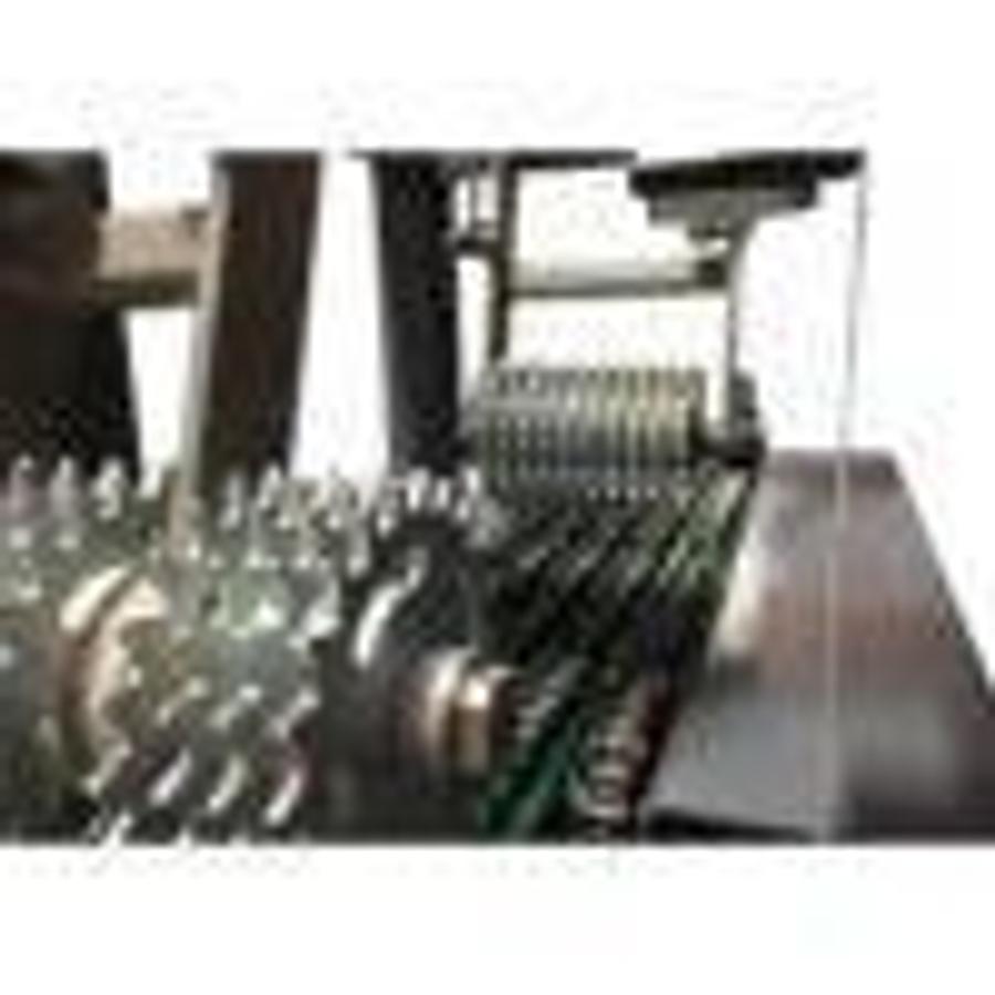 Slat and Cover Debarking Machine