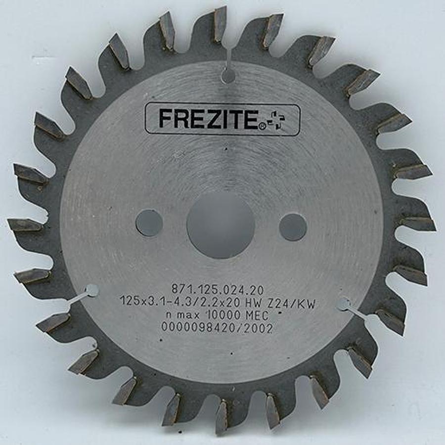 PREMIUM 5″ (125MM), 24-TOOTH CIRCULAR SAW BLADE, 20MM ARBOR FOR LAMINATE AND WOOD