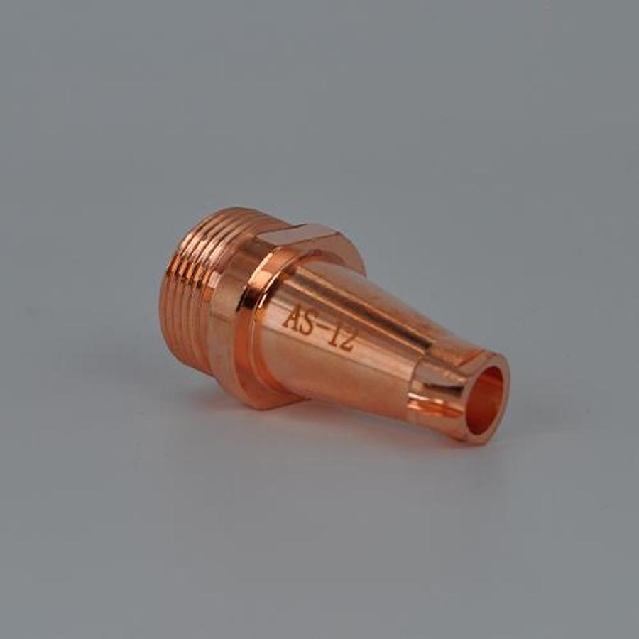 Precision Copper Laser Welding Nozzle (AS12 / M16 Thread / 35mm)