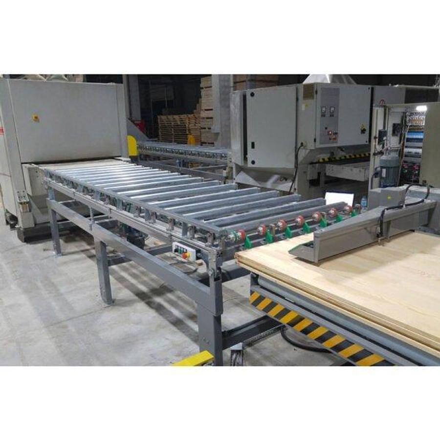 Massive Panel Sanding and Packaging Line Automation