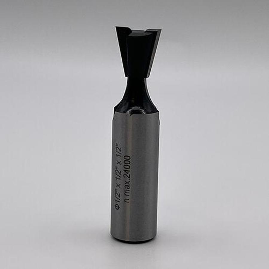 Snail Tools Dovetail Router Bit (1/2″ Dia x 1/2″ Cut, 14° Angle)