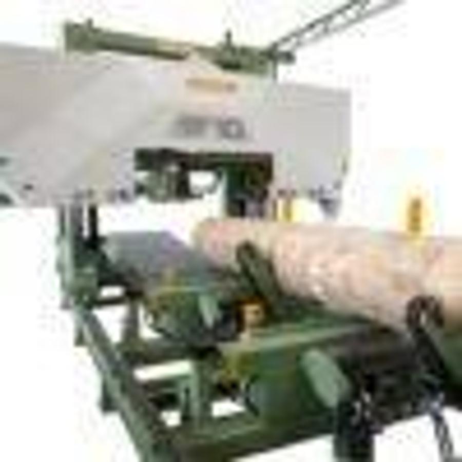 Horizontal Log Bandsaw