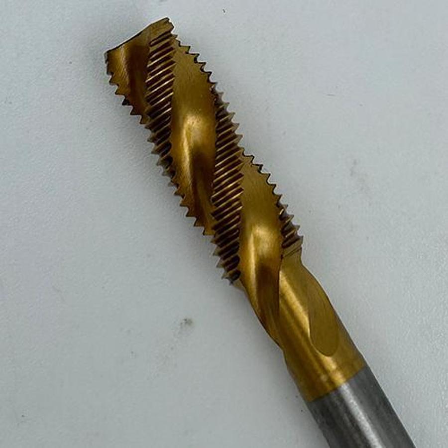 Snail Tools HSS M2 Spiral Flute Machine Tap (M8 x 1.0 Fine Pitch)