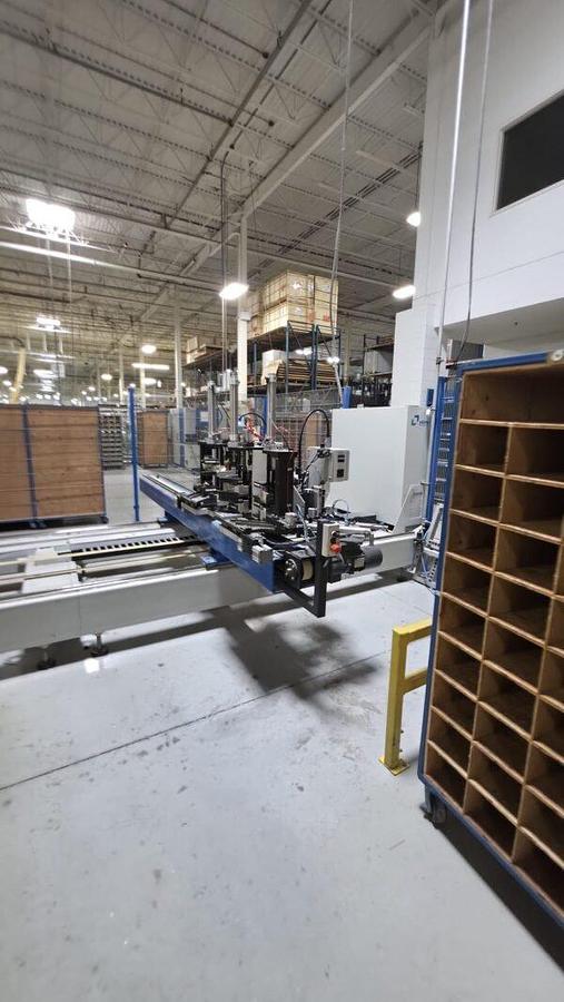 Used Used Sturtz Welding and Cleaning Line for Sale