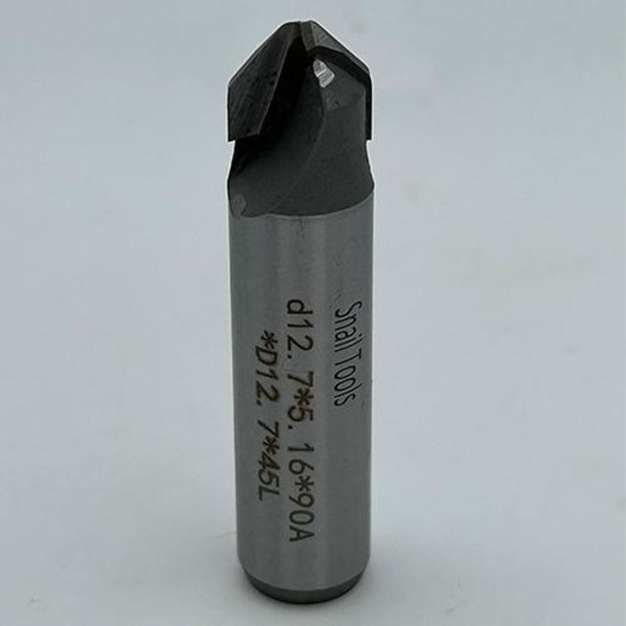 Snail Tools Carbide Tipped V-Grooving Bit (12.7 mm, 90 Degree Angle) 📐