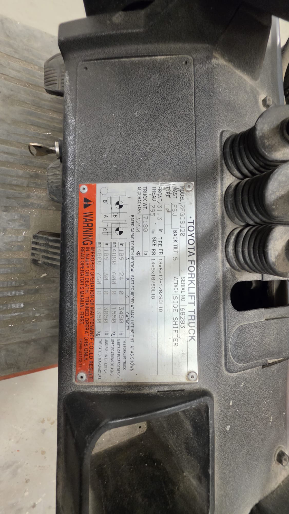 Used Used Toyota Forklift for Sale