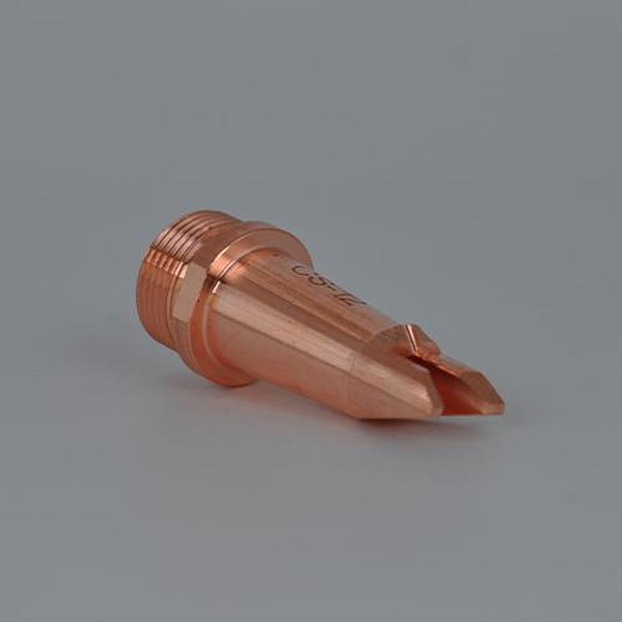 High-Efficiency Copper Laser Welding Nozzle (CS12 / M16 Thread) – Multi-Size Wire Guide
