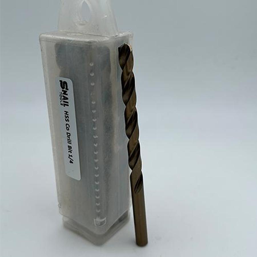 Snail Tools HSS Co Drill Bit (1/4 Inch)