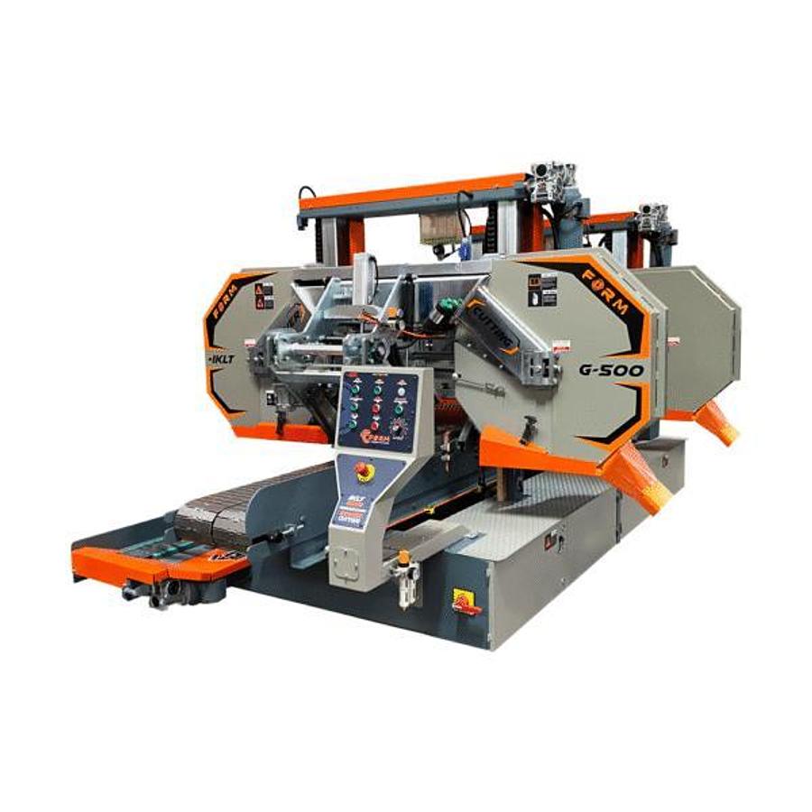 Heavy Twin Head Log Cover Cutting Machine