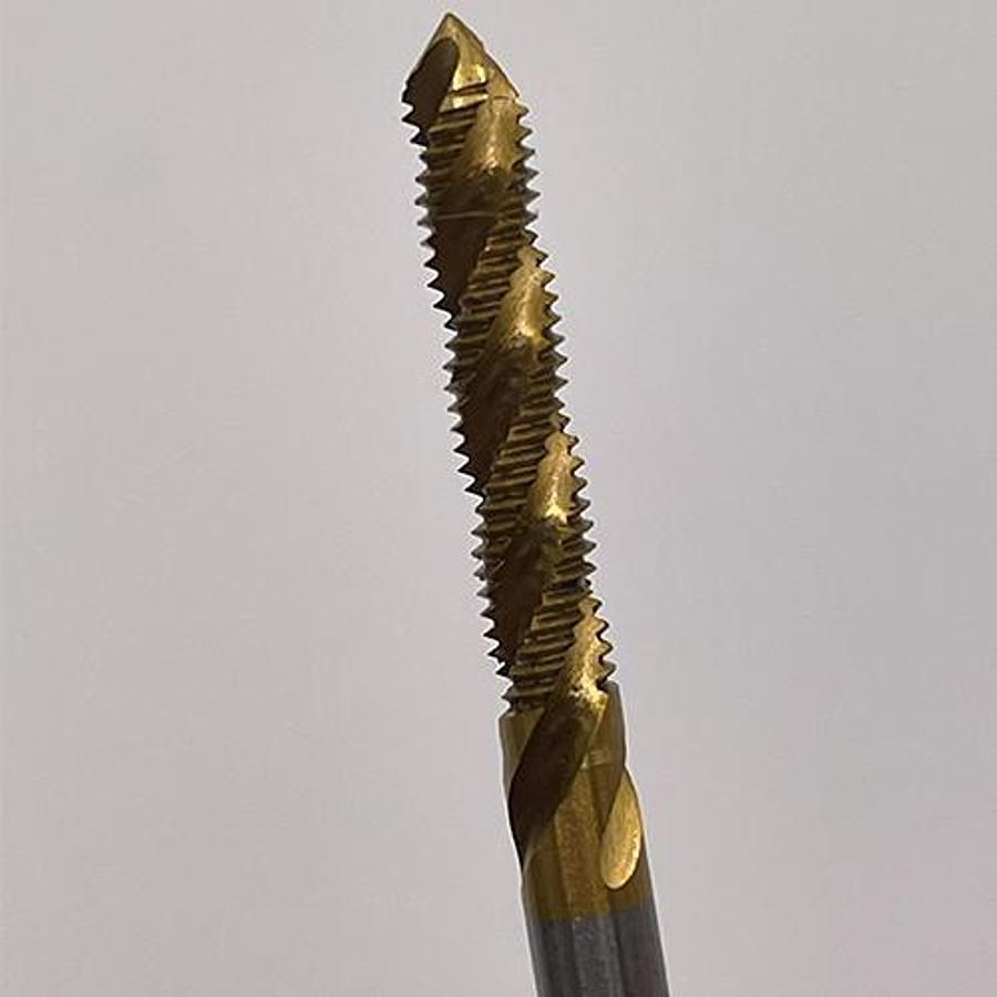 Snail Tools HSS M2 Spiral Flute Machine Tap (M3 x 0.5 Coarse Pitch)