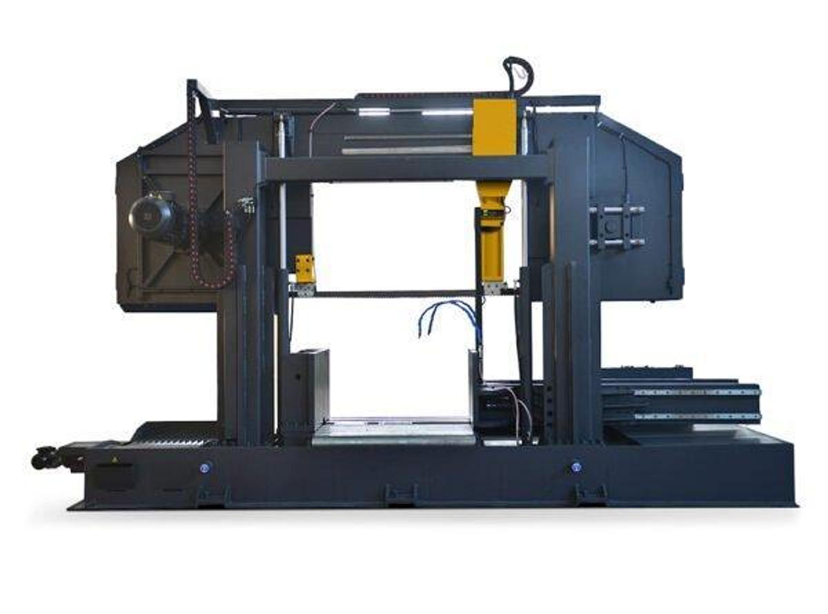 Semi Automatic C Straight Cutting Twin Pillar Saw BMSY-1113C