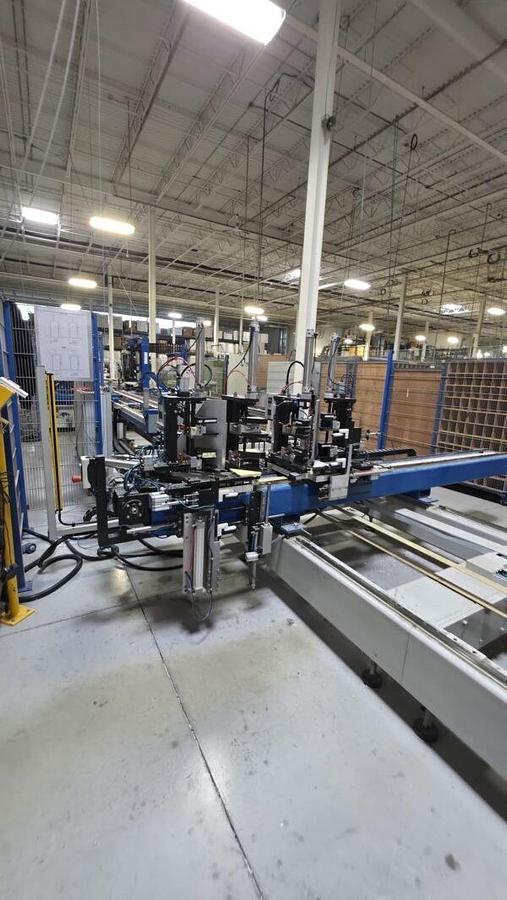 Used Used Sturtz Welding and Cleaning Line for Sale