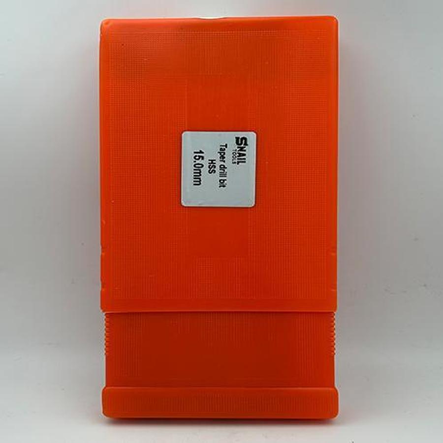 Snail Tools HSS Taper Drill and Reamer Bit (15mm Maximum Diameter)