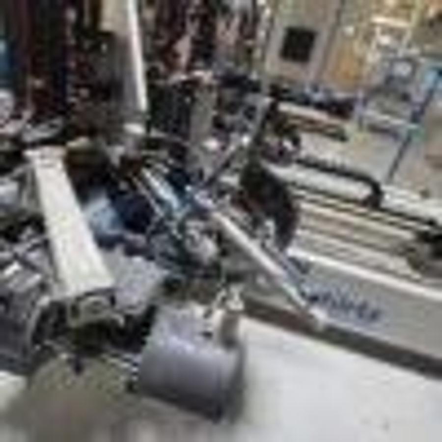 Used Used Sturtz Welding and Cleaning Line for Sale