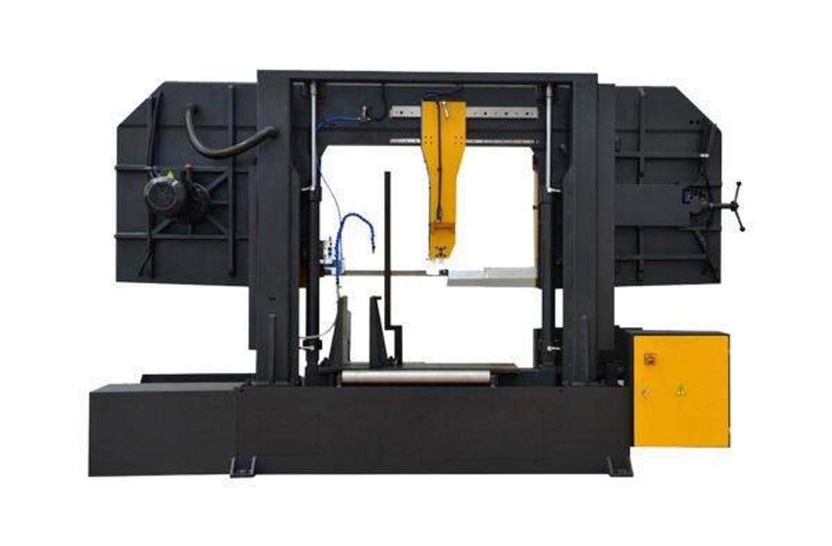 Semi Automatic C Straight Cutting Twin Pillar Saw BMSY-820C