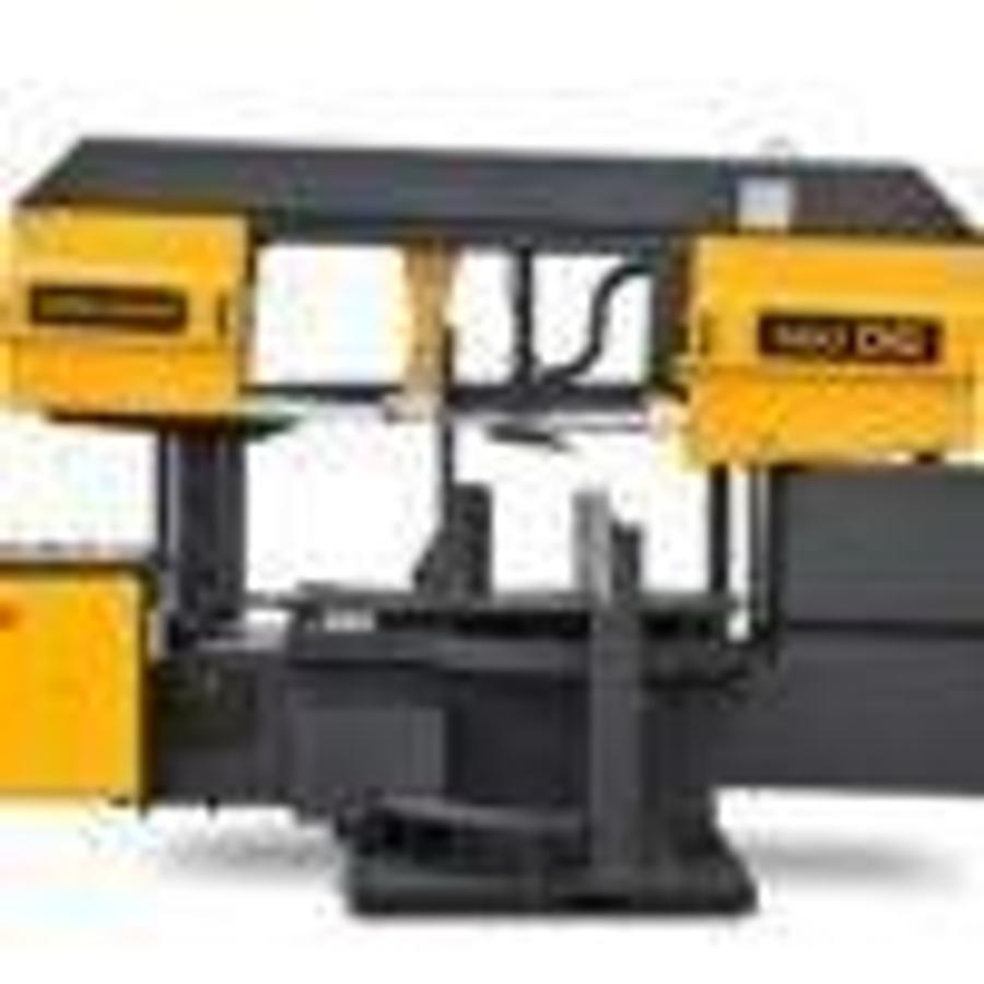 Semi Automatic DG Double Mitre Twin Pillar Saw BMSY-560DG