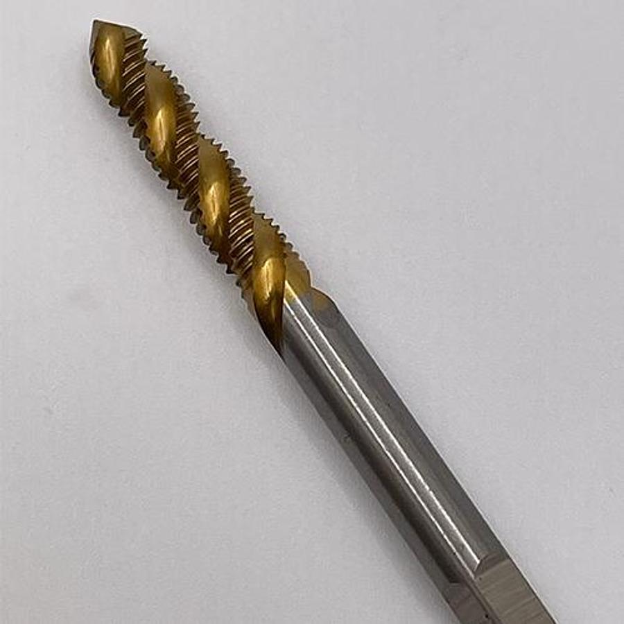 Snail Tools HSS M2 Spiral Flute Machine Tap (M6 x 1.0 Coarse Pitch)