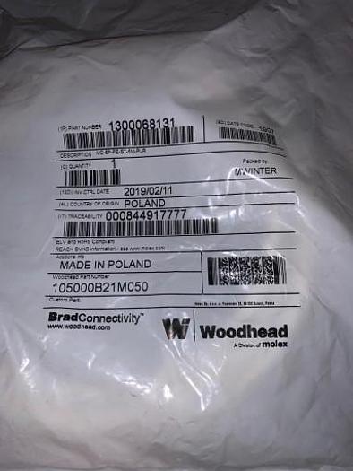 Molex Industrial 105000B21M050 MC-5P-FE-ST-5M-PUR