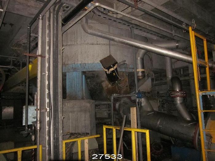 Used Fiberprep HELICO Hi Consistency Pulper, 18 Foot Diameter Tub, Hi Consistency Rotor, Hansen Gearbox, Type Rvk24Sbnn-8, No. 93/R04A, 173358, S.F.2.94, Nominal Hp Is 2350 Hp, 1170 Rpm In/ 145.6 Rpm Out, 8.0325:1. #27533