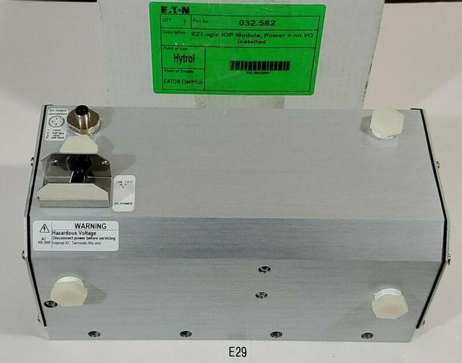 *NEW* Eaton Hytrol 032.582 EZ Logic Industrial Control Power Supply + Warranty!