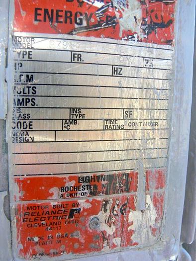 Used DCI 6000 Liter Stainless Steel Jacketed Reactor w/ Top Agitator 40 psi / 125 psi