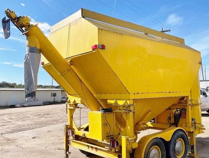 Used Keller 200Bbl Low Profile Portable Cement Silo