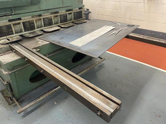 Used Pearson 1250 x 13mm Guillotine Shears