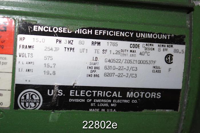 Used Crane Deming Pumps 3185 Pump, 3x4x12 #22802