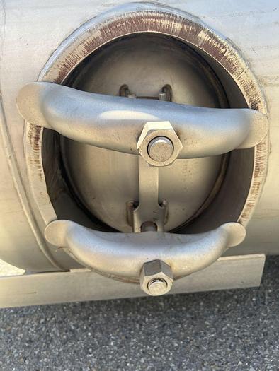 Used Tank, 425 Gallon, Stainless Steel, 55 PSI, DT/DB, Morfab #S744614