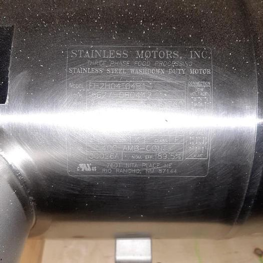 Used Pump, Centrif., 7.5 HP, Stainless Steel, Fristam, Model FPX3451 #S743340