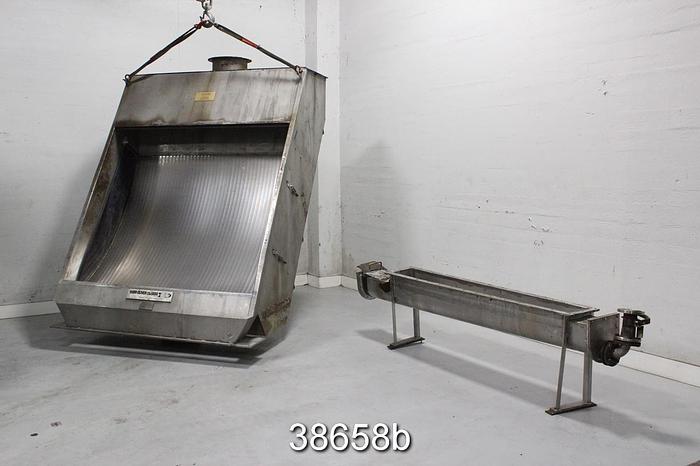 Used Dorr Oliver Model 9772 Inclined Thickener, .014" Slots #38658