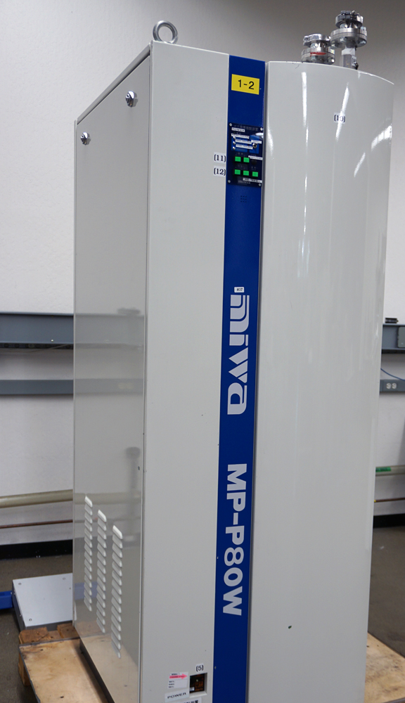 Used MIWA vacuum glovebox with purifier - Lithium battery research