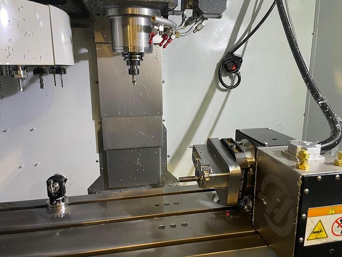 Used 2021 HAAS Super Mini Mill 2 CNC 4-Axis Vertical Machining Center ***Low Hours***