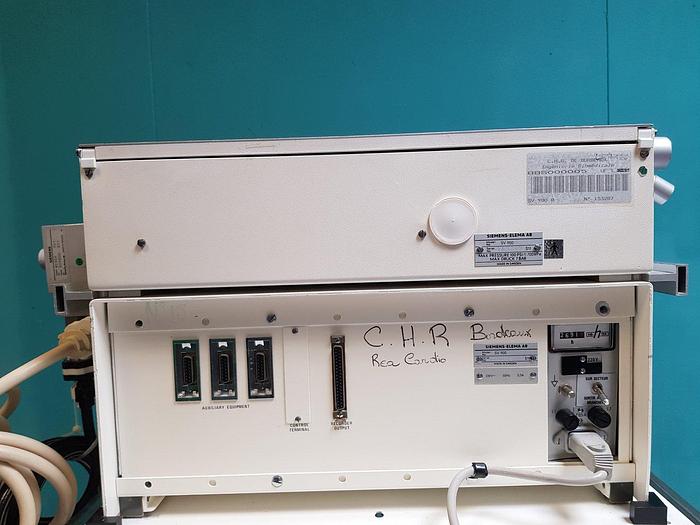 Gebraucht Siemens Elema AB Servo Ventilator 900 D Beatmungsgerät auf Trolley