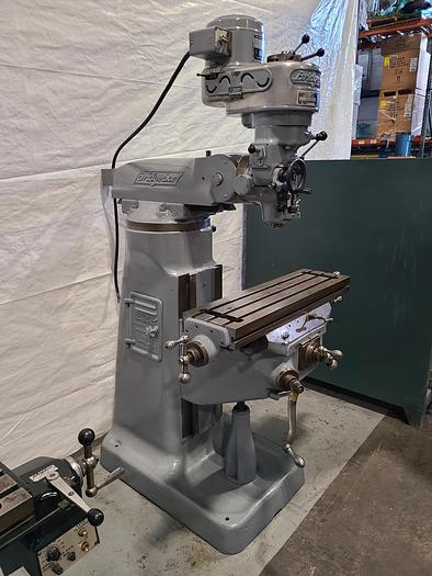 Used Bridgeport 1HP Milling Machine 32" Table Mill Miller