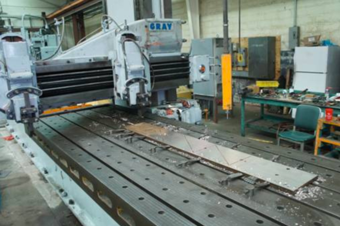 Gray Open-Side Planer