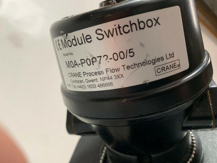 Used Lot of 2 Saunders EC Piston Actuator 8 Bar 33750 w/ Crane Modu...