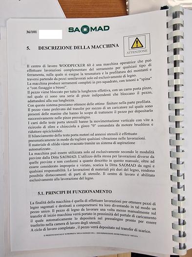 Used 2014 Saomad Woodpeker 60