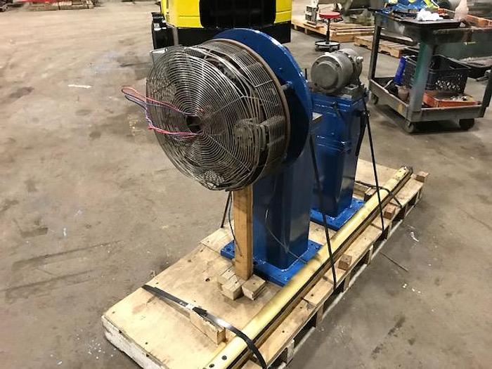 Used 60" (1.52M) BELOIT SHAFTED UNWIND STAND 3" AIR SHAFT
