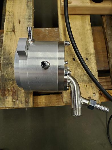 Used 0.6 LITER WAB-GLEN MILLS DYNO MILL HORIZONTAL MEDIA MILL – S/S – JKTD. (#9547)